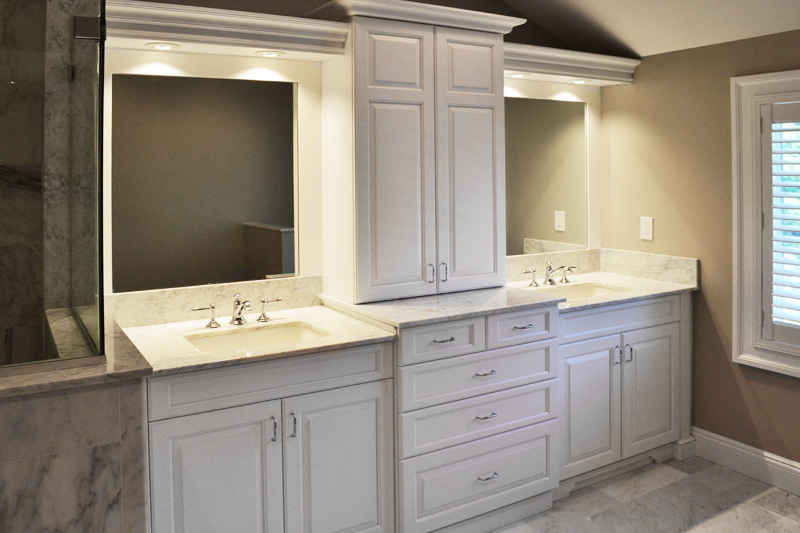 bathroom cabinetry design port jefferson long island David Williams Designs