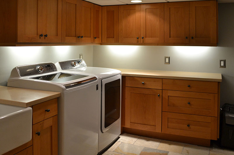 laundry cabinetry design port jefferson long island David Williams Designs