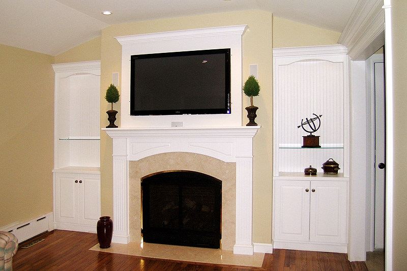 media room cabinetry design port jefferson long island David Williams Designs