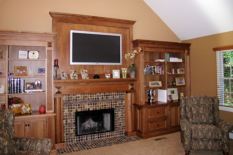 media room cabinetry design port jefferson long island David Williams Designs