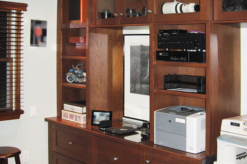 home office cabinetry design port jefferson long island David Williams Designs