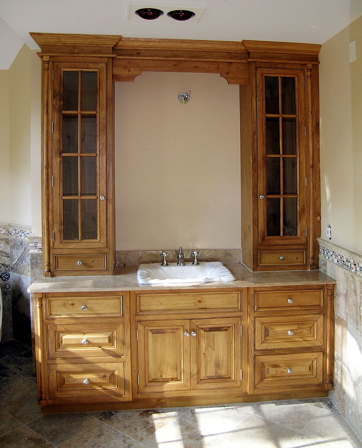 David Williams Design Custom Bathroom Cabinetry Design