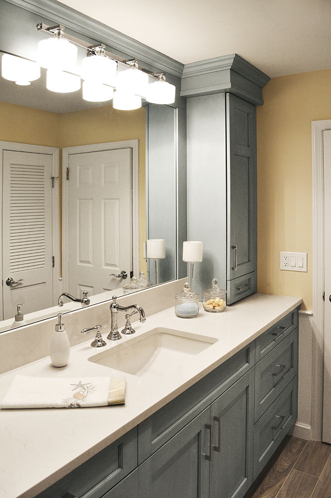 David Williams Design Custom Bathroom Cabinetry Design