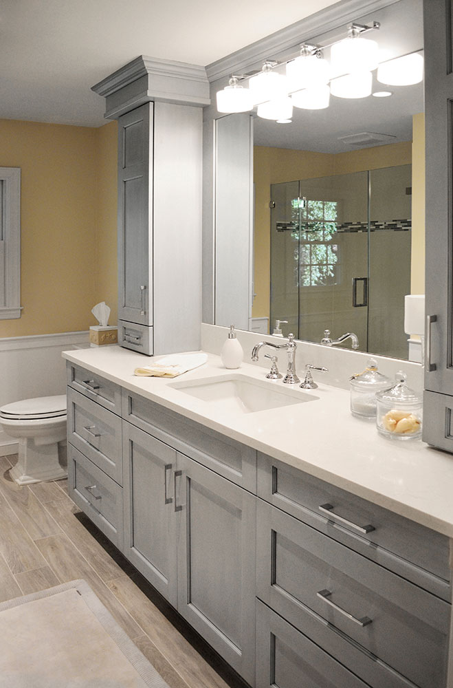 David Williams Design Custom Bathroom Cabinetry Design