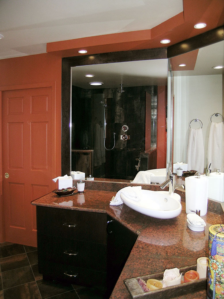 David Williams Design Custom Bathroom Cabinetry Design