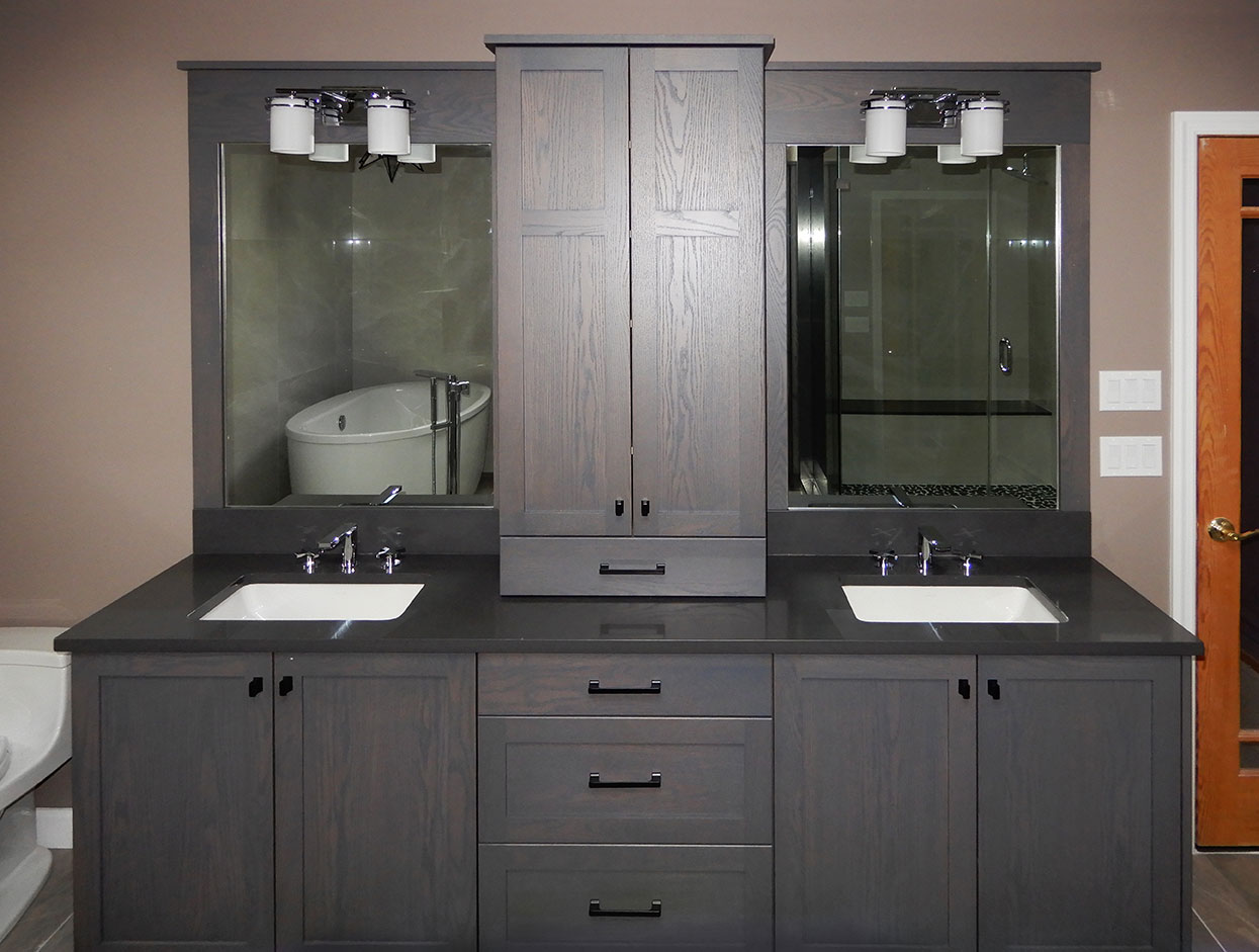 David Williams Design Custom Bathroom Cabinetry Design