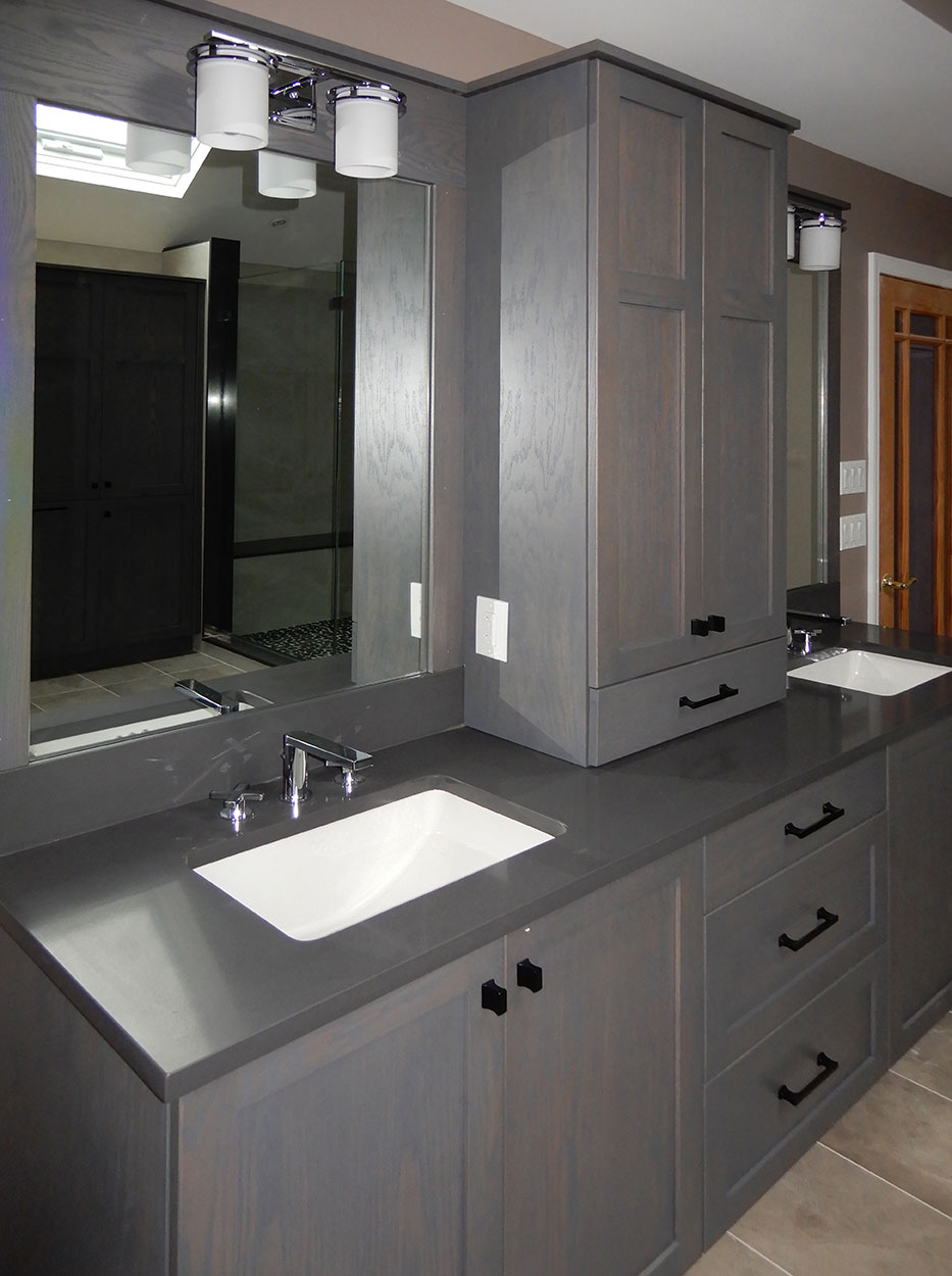 David Williams Design Custom Bathroom Cabinetry Design