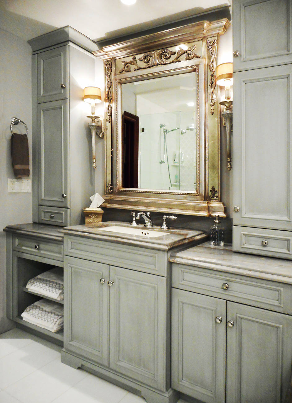 David Williams Design Custom Cabinetry Design Bathroom