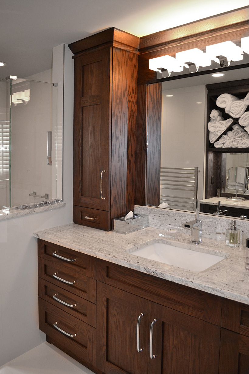 David Williams Design Custom Cabinetry Design Bathroom