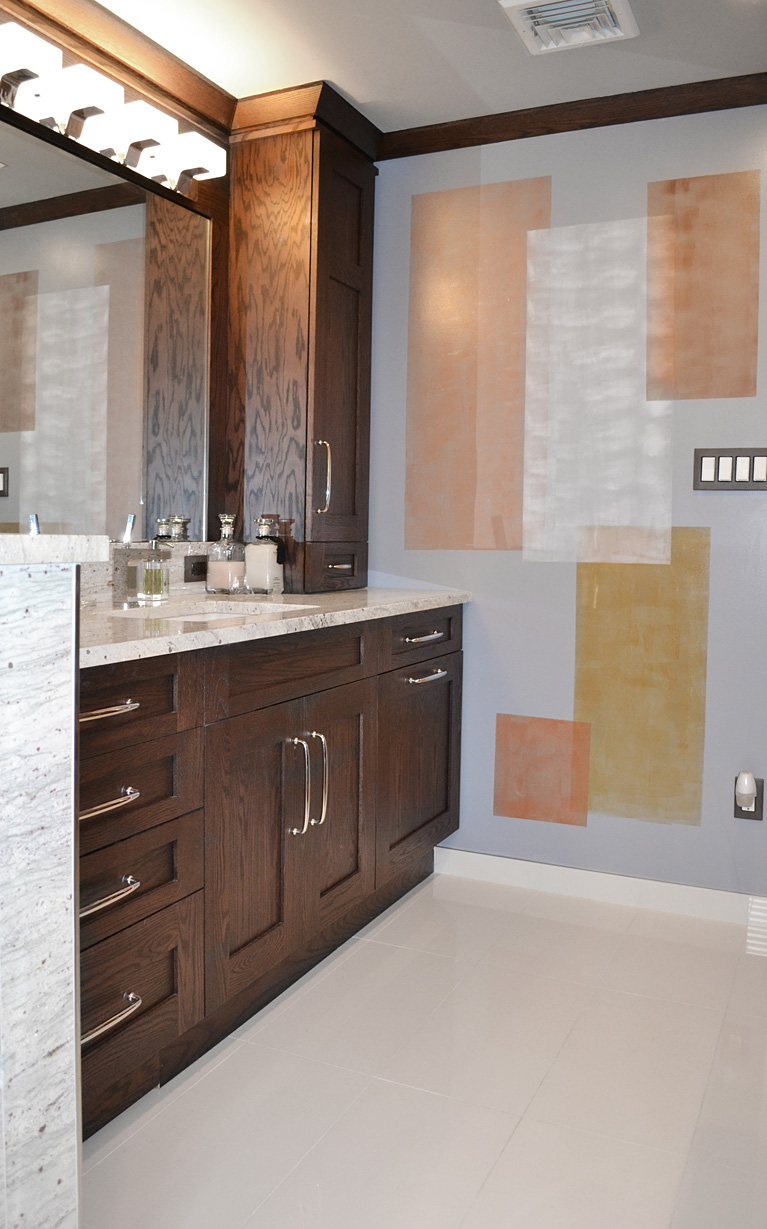 David Williams Design Custom Cabinetry Design Bathroom