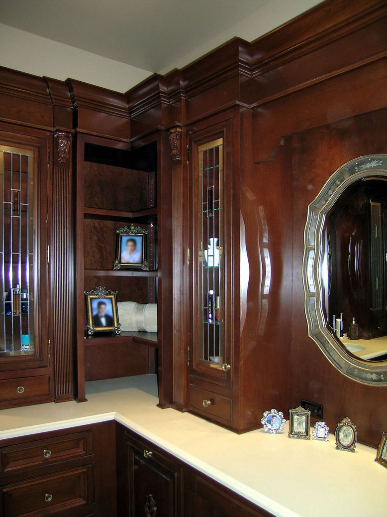 David Williams Design Custom Bathroom Cabinetry Design