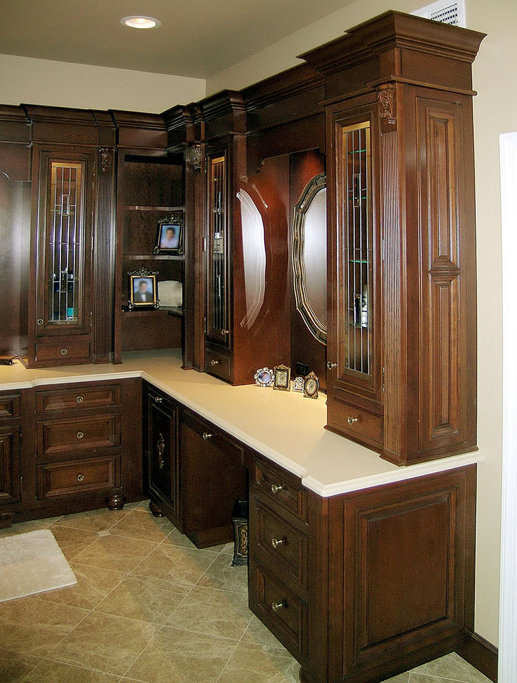 David Williams Design Custom Bathroom Cabinetry Design