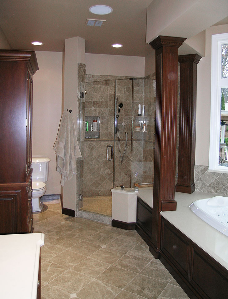 David Williams Design Custom Bathroom Cabinetry Design