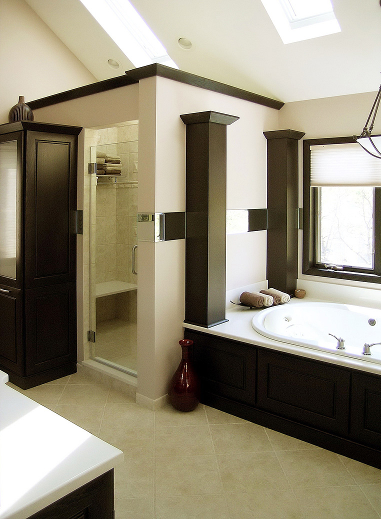 David Williams Design Custom Bathroom Cabinetry Design