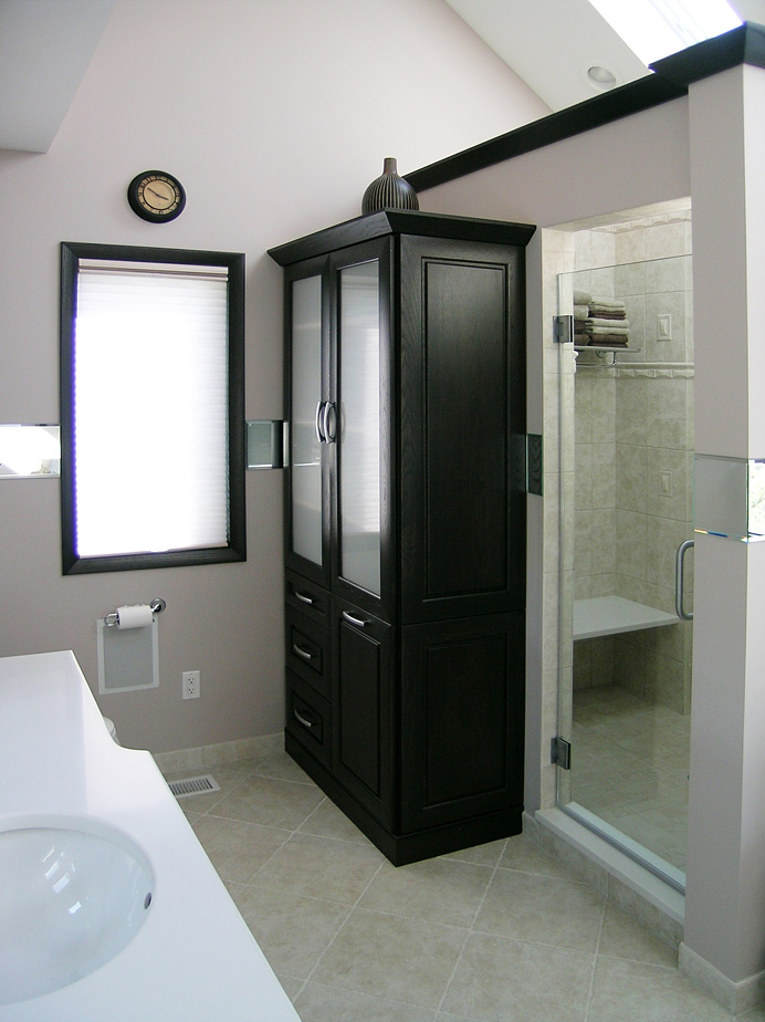 David Williams Design Custom Bathroom Cabinetry Design