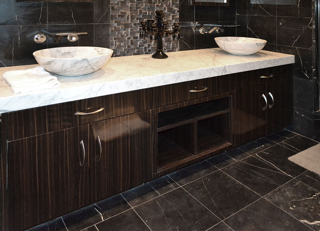 David Williams Design Custom Bathroom Cabinetry Design