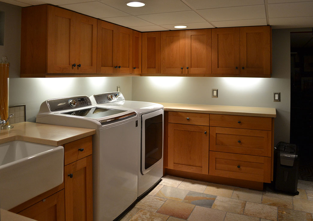 David Williams Design Custom Laundry Cabinetry Design