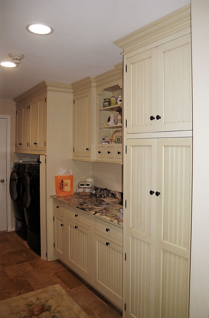 David Williams Design Custom Laundry Cabinetry Design