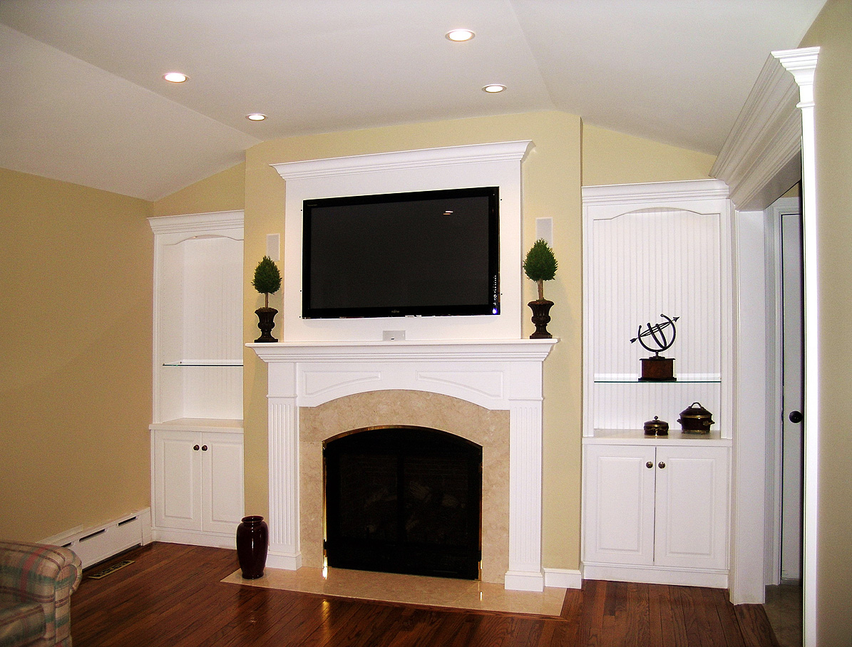 David Williams Design Custom Media Room Cabinetry Design